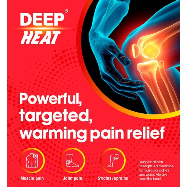 Deep Heat Max Strength cream 35gm
