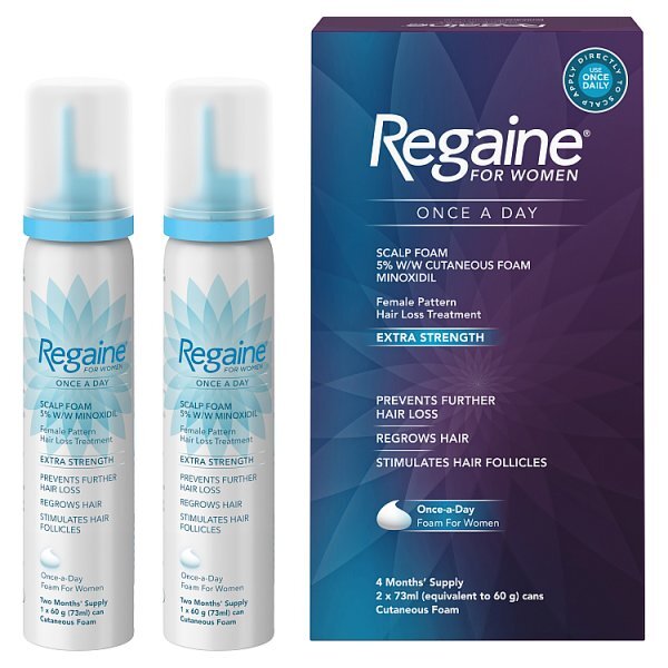 Regaine for Women Scalp Foam Hair Loss & Re-Growth 2x73ml