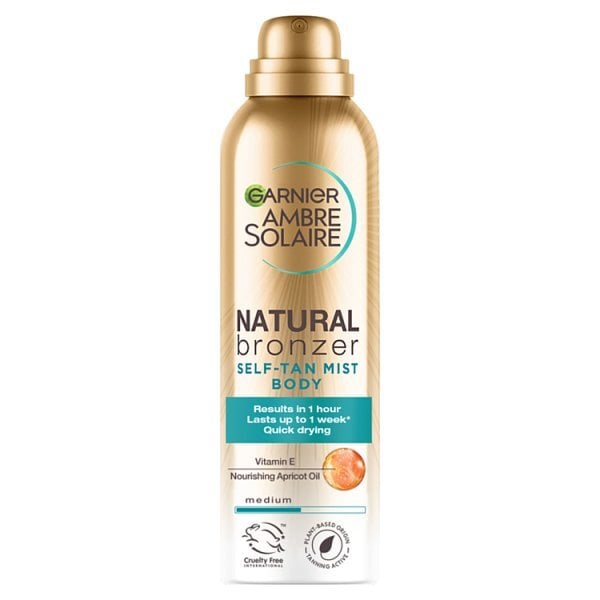 Garnier Ambre Solaire No Streaks Medium Self Tan Body Mist 150ml