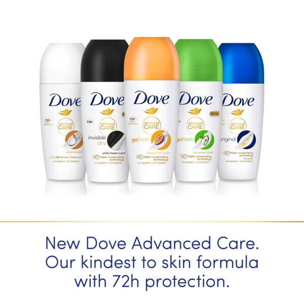 Dove Adv Antiperspirant Deodorant Roll on Passion fruit 50ml