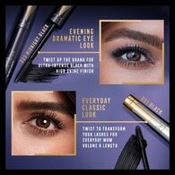 Max Factor Masterpiece 2 In 1 Lash WOW Mascara, 003 Midnight