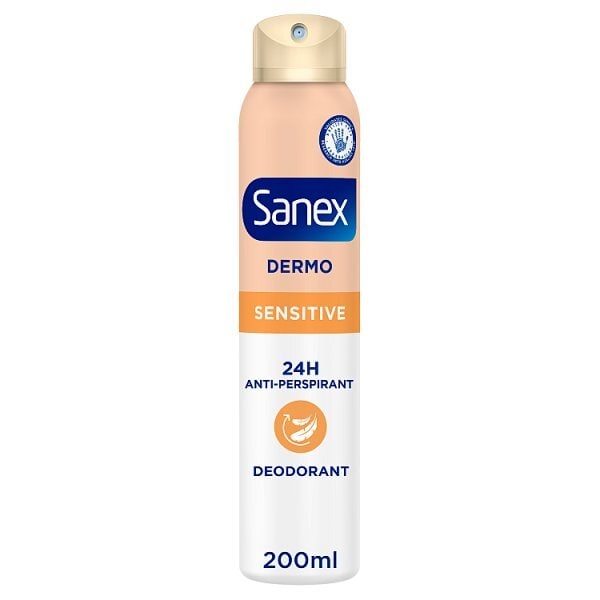 DNR Sanex Dermo Sensitive Antiperspirant Spray 200Ml