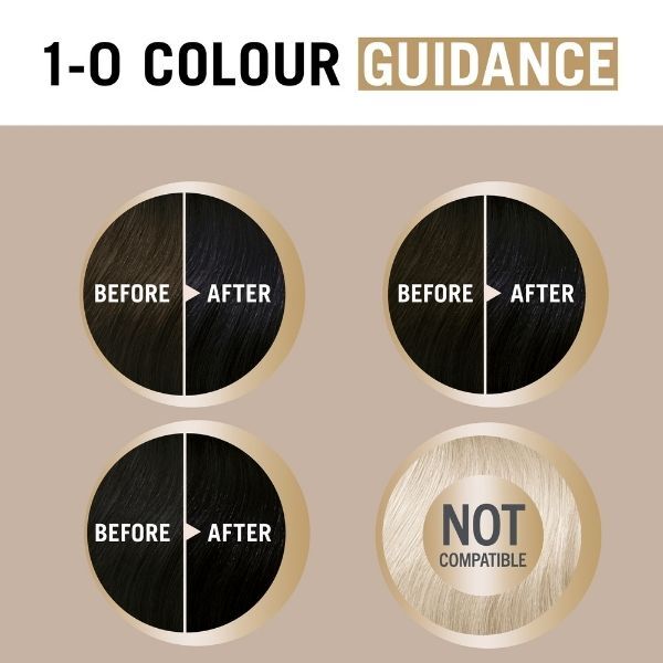 Schwarzkopf Creme Supreme 1-0 Natural Black Hair Dye