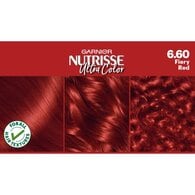 Garnier Nutrisse Ultra Permanent Hair Dye Fiery Red 6.60