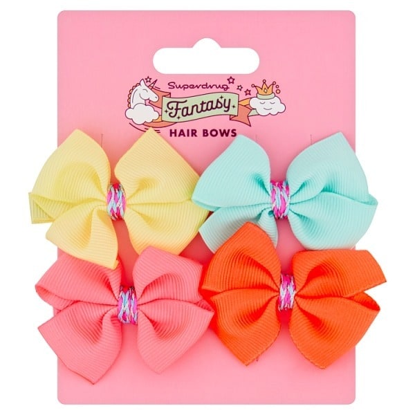 Fantasy Neon Small Bow x4