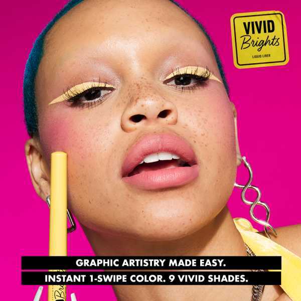 Nyx Pmu Vivid Brights Liquid Eyeliner - Don't Pink Twice