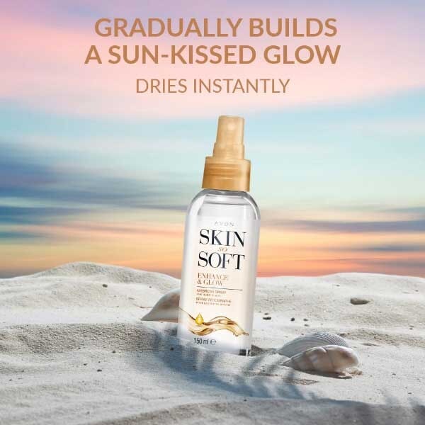 Avon Skin So Soft Enhance & Glow Airbrush Spray 150ml