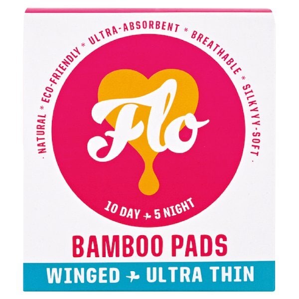 Flo Bamboo Pad Pack (Combo: 10 Day + 5 Night)