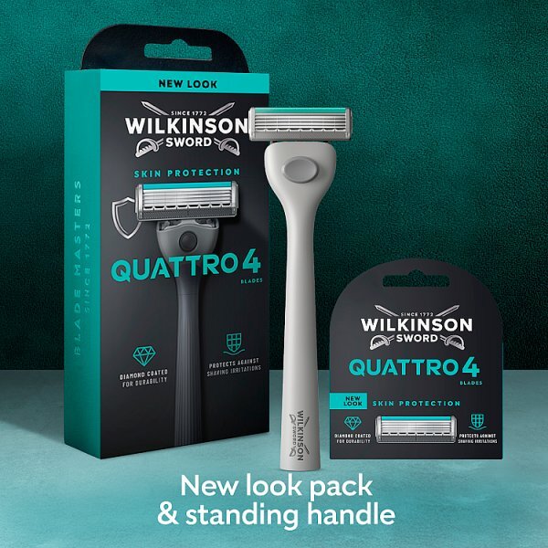 Wilkinson Sword Quattro Mens Razor