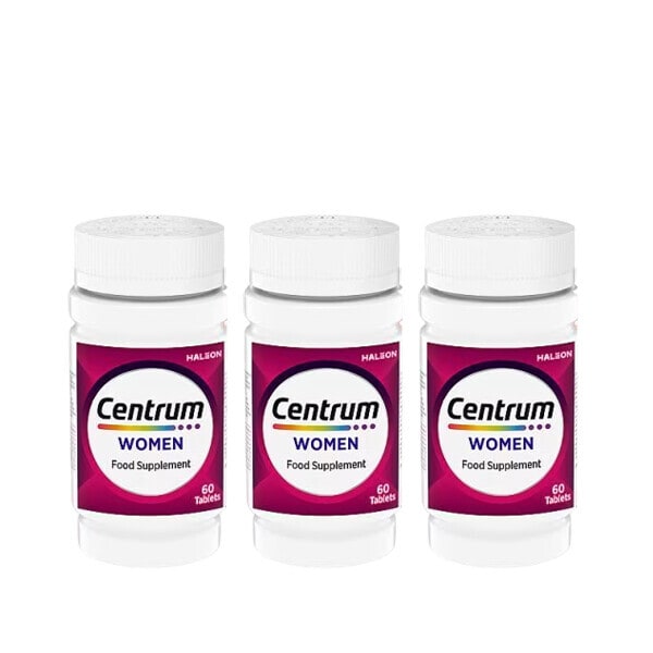 Centrum Women Multivitamins And Minerals 60 Bundle x3