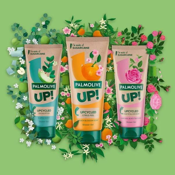 Palmolive Up Eucalyptus & Apple Shower Gel 200Ml
