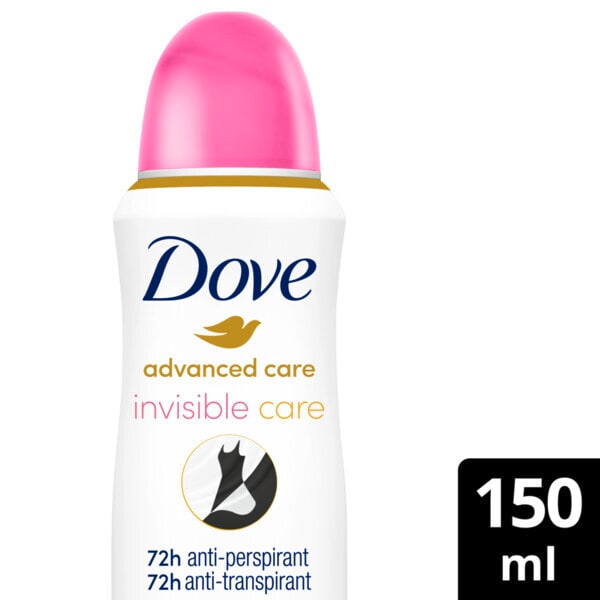 Dove Anti-Perspirant Deodorant Spray Invisible Care 150ml