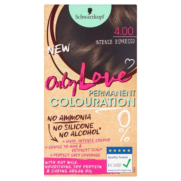 Only Love Permanent Hair Dye 400 Intense Espresso