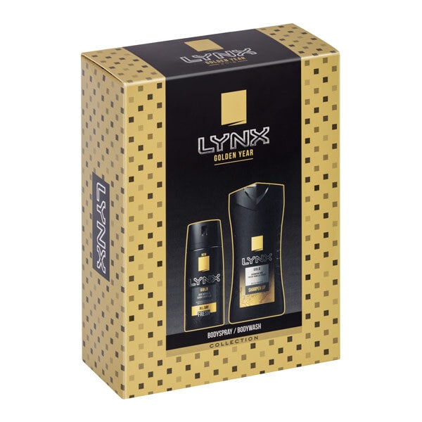 Lynx Golden Year Body Spray and Wash Duo Gift Set