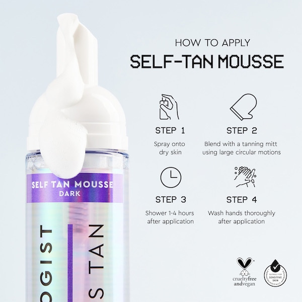 Tanologist Clear Self Tan Mousse Medium