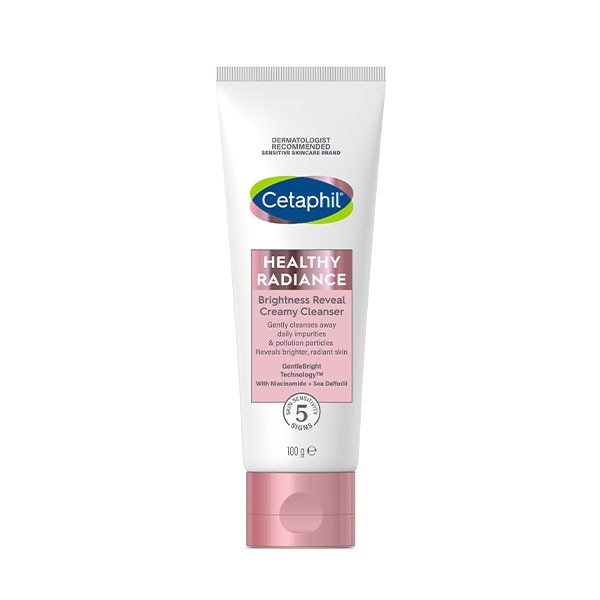 Cetaphil Brightness Creamy Cleanser Niacinamide 100G