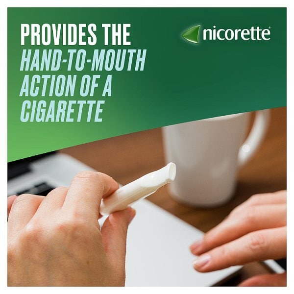 Nicorette® 15mg Inhalator Nicotine Cartridges (Stop Smoking)