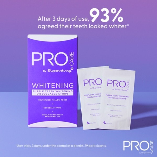 ProCare Purple Whitening Strips x12