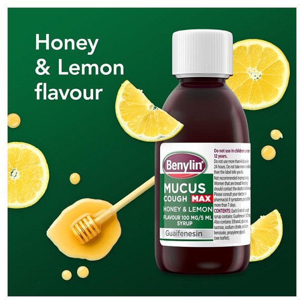 Benylin Mucus Max Honey and Lemon 300ml