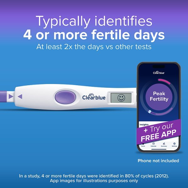 Clearblue Advanced Digital Ovulation Test - 10 Pack