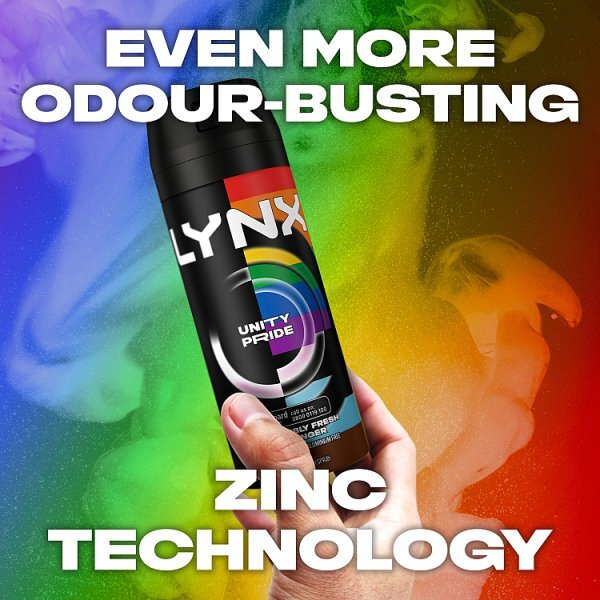 Lynx Limited Edition Unity Pride Aerosol Body Spray 150 ml