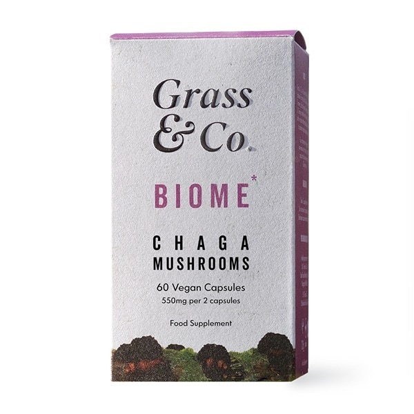 Grass & Co. Biome Chaga Mushrooms Capsules