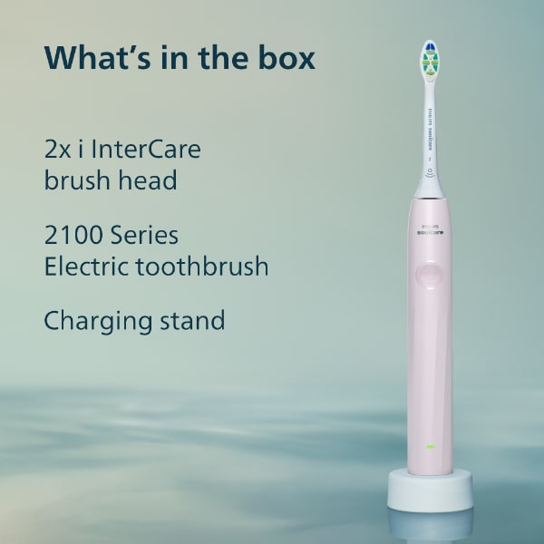 Philips Sonicare Series 2000 Pink + Extra brush head