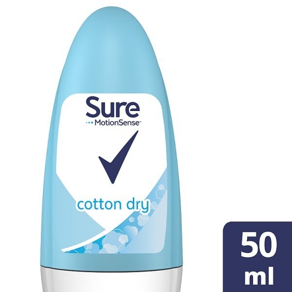 Sure Cotton Dry Deodorant Roll On 50ml