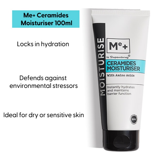 Me+ Ceramides Moisturiser 100ml
