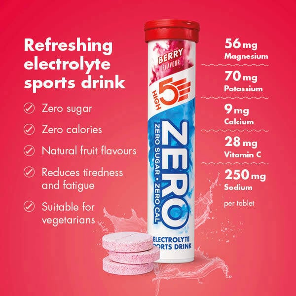 High5 Zero Berry Hydration Tablets