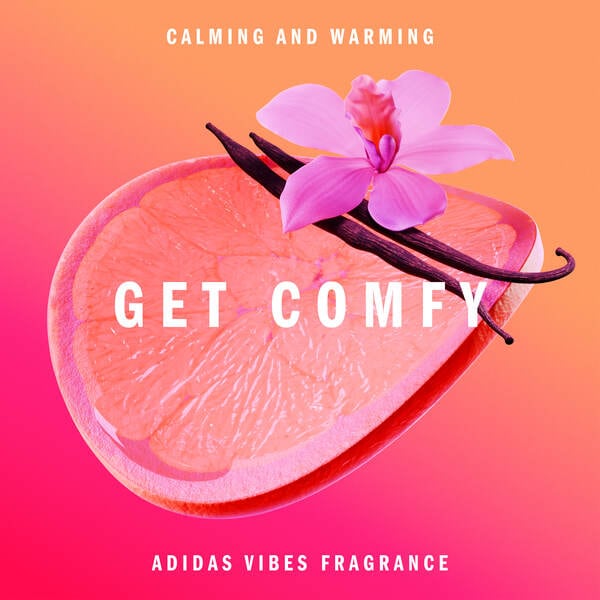 adidas Vibes Get Comfy Eau de Parfum, For All, 100ml
