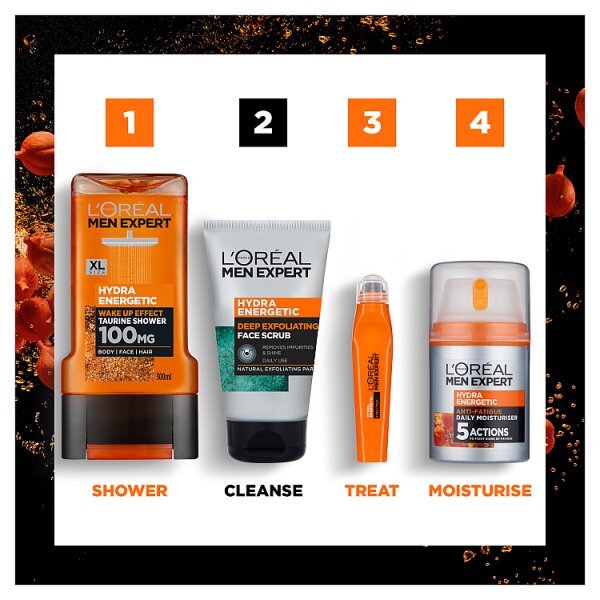 L'Oreal Paris Men Expert Hydra Energetic Face Scrub 100ml