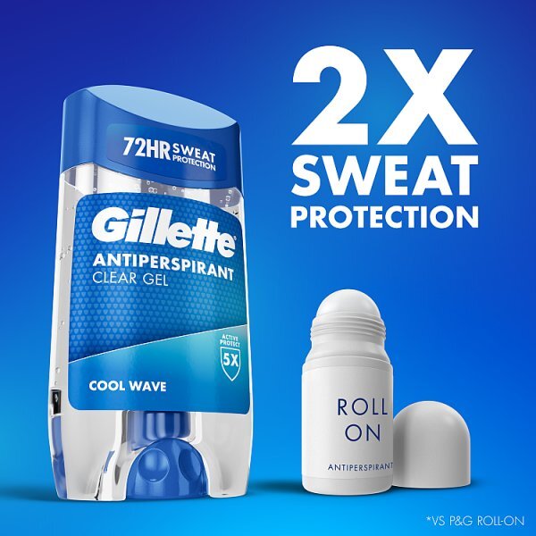 Gillette Cool Wave Clear Gel 70Ml