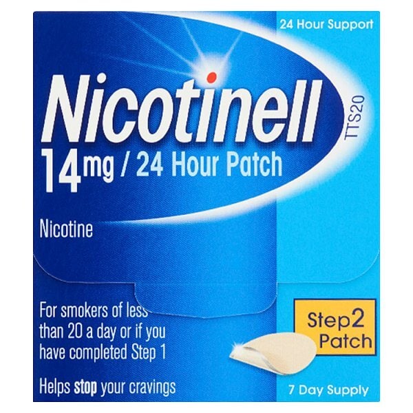 Nicotinell 14mg/24 Hour Patch Step 2 7 Day Supply