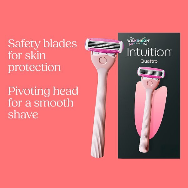 Wilkinson Sword Intuition Quattro Womens Razor