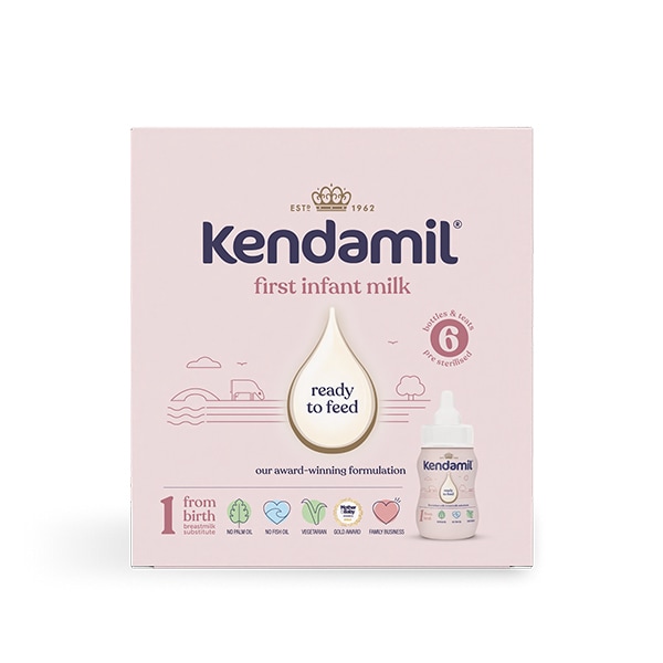Kendamil Infant Milk Ready To Feed From Birth, 6 X 70ml