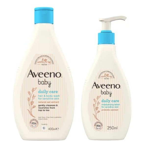 Aveeno Baby Daily Care Bundle 250ml & 400ml