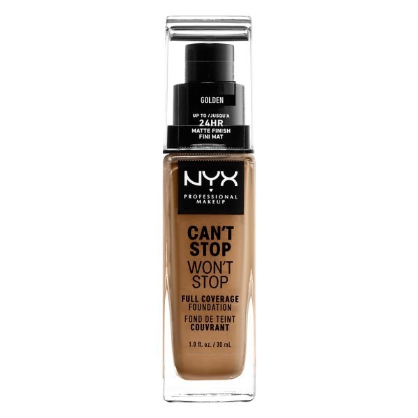 NYX Professional Makeup Cant Stop Foundation Golden