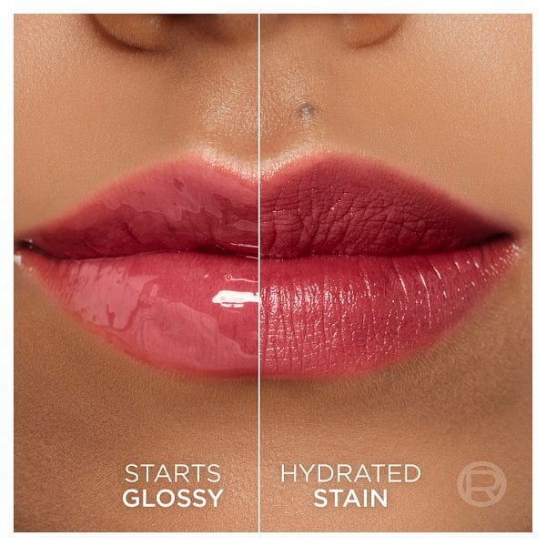 L'Oréal Paris Lip Tint, Hyaluron Tint Lip Stain Serum, Up to 2x More Hydrated Lips, 570 Worth It Medium