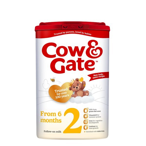 Cow & Gate 2 Follow On Baby Milk Formula 6-12 Months 800g
