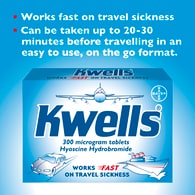 Kwells Travel Sickness Tablets 12 Pack