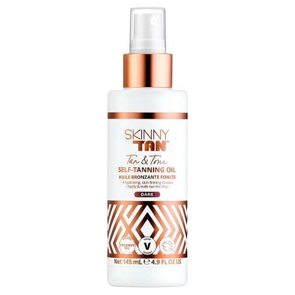 Skin & Tan Tan & Tone Oil Dark