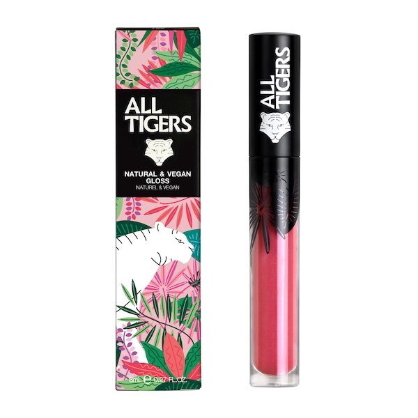 All Tigers Natural & Vegan Gloss 601 Glossy Pink