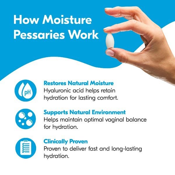 Balance Activ Menopause Moisture Pessaries Plus