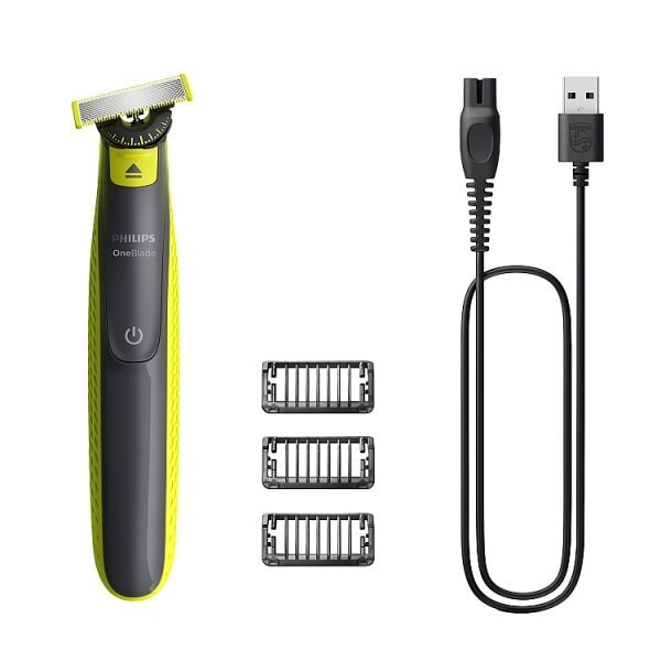 Philips OneBlade 360 for Face - Trim, Edge, Shave with 3 Stubble Combs QP2724/23