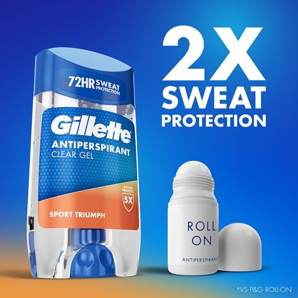 Gillette Sport Triumph Clear Gel 70Ml