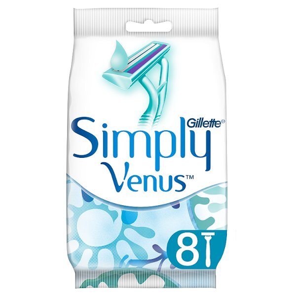 Gillette Simply Venus 2 Women's Disposable Razors 8 Count