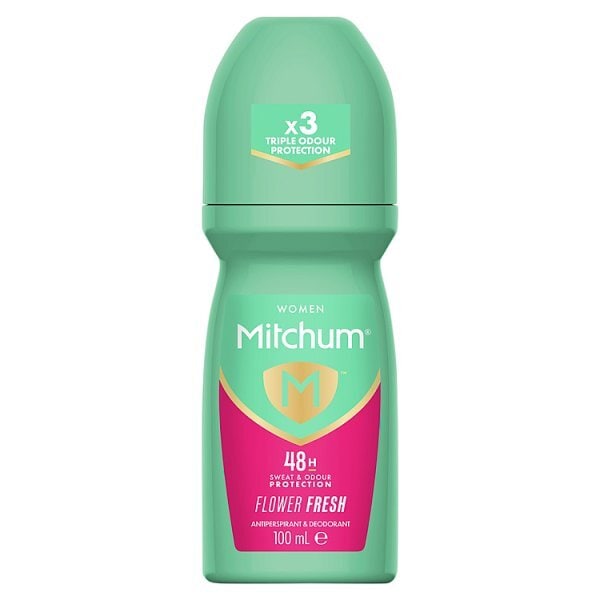 Mitchum Flower Fresh Anti-Perspirant Roll On 100ml