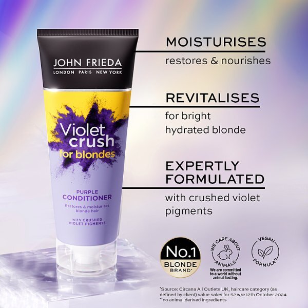 John Frieda Violet Crush Purple Conditioner 250ml