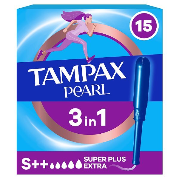 Tampax Pearl Lite Tampons With Applicator x18